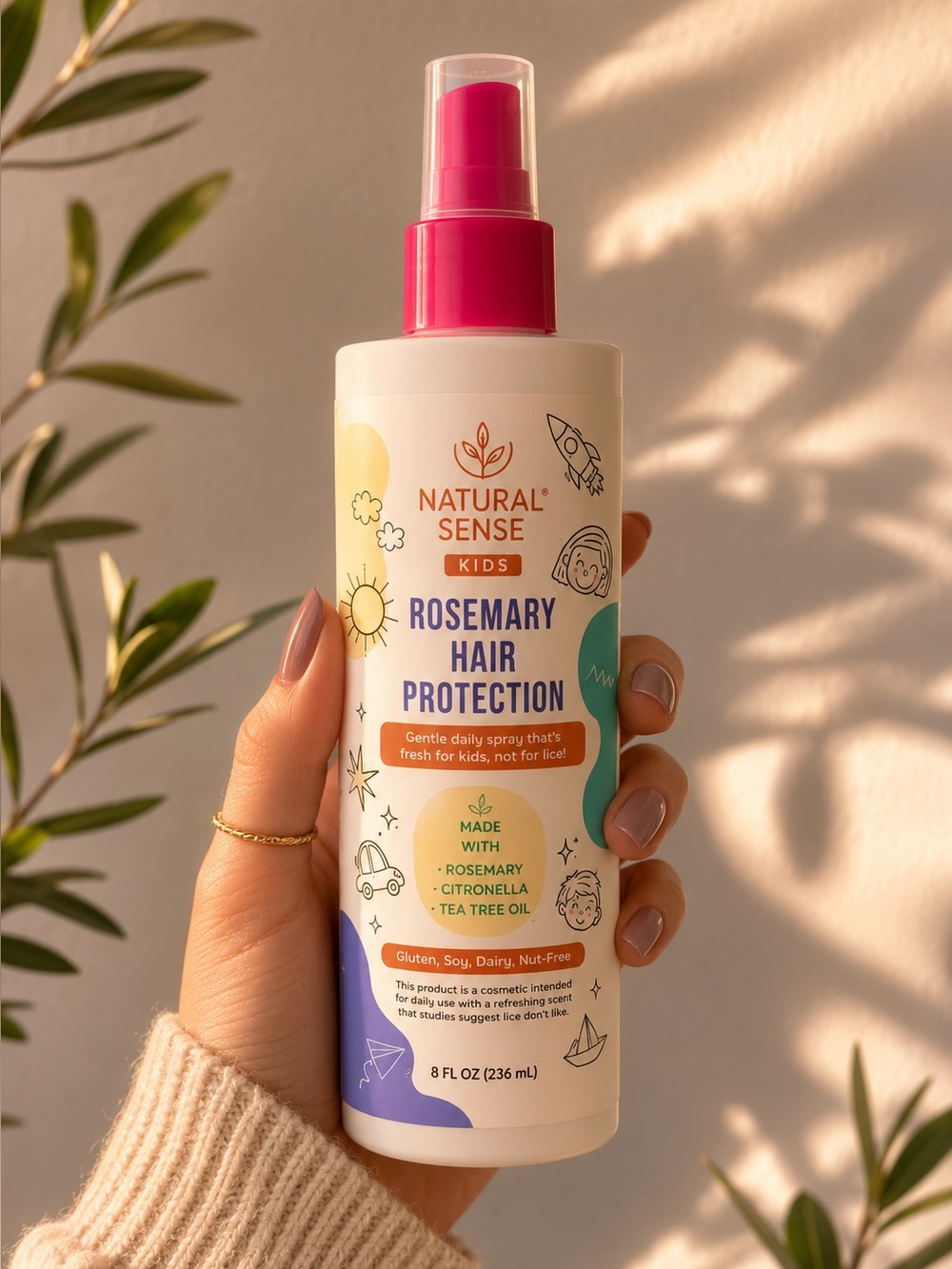 Natural Sense Kids Rosemary Hair Protection Spray